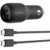 Belkin BOOST↑CHARGE Auto Adapter - 37 W - 12 V DC Input - Black