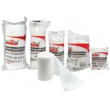 First Aid Central Conforming Gauze Roll, 10.2cm x 4.5m (4" x 5yd) - 4" (101.60 mm) x 15 ft (4572 mm) - 1Each - White - Cotton