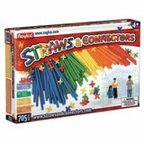 Roylco Straws And Connectors, 705 PCS