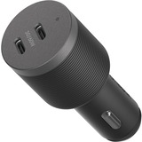 OtterBox USB-C Fast Charge Dual Port Car Charger Premium Pro, 60W - 60 W - 12 V DC, 24 V DC Input - 5 V DC/3 A, 9 V DC, 11 V DC, 12 V DC, 15 V DC, 16 V DC, 20 V DC, 3.3 V DC, 21 V DC Output - Nightshade