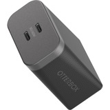 OtterBox USB-C Fast Charge Dual Port Wall Charger Premium Pro, 60W - 60 W - Rugged - 120 V AC, 230 V AC Input - 5 V DC/3 A, 9 V DC, 12 V DC, 15 V DC, 20 V DC, 3.3 V DC, 21 V DC, 11 V DC, 16 V DC Output