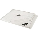 KLETON Polyethylene Tarpaulins - White - Polyethylene - 10FT X 12FT