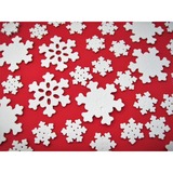 DBLG Import Snowflake Foam Shapes