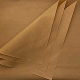 DBLG Import Brown Tissue Paper - Project, Gift-wrapping, Craft - 20" (508 mm) Width x 30" (762 mm) Length - Brown - 24 / Pack