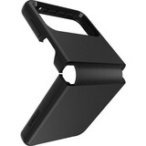 OtterBox Galaxy Z Flip4 Case Symmetry Series Flex - For Samsung Galaxy Z Flip4 Smartphone - Black - Drop Resistant, Scrape Resistant - Synthetic Rubber, Polycarbonate, Plastic