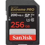 SanDisk Extreme PRO 256 GB Class 10/UHS-I (U3) V30 SDXC - 200 MB/s Read - 140 MB/s Write