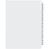Davis Index Divider - Printed Tab(s) - 1/25 - Digit - 126-150 - 8.50" Divider Width x 11" Divider Length - White Divider - 25 / Pack
