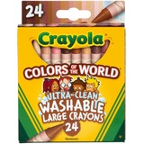 CYO520134 - Crayola Ultra-Clean Washabe Large Crayons