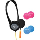 Maxell KidsSafe Headphones - Stereo - Mini-phone (3.5mm) - Wired - 32 Ohm - 14 Hz to 20 kHz - Over-the-head - Binaural - Semi-open - 4 ft (1.22 m) Cable