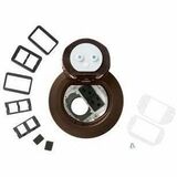 Wiremold Evolution 4AT Series Poke-Thru Devices - Poke Thru Device - Bronze (4ATCP2CRBZ)