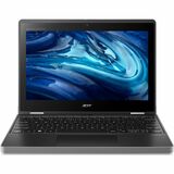 Acer TravelMate Spin B3 B311R-33 TMB311R-33-C872 11.6" Touchscreen Convertible 2 in 1 Notebook - HD - 1366 x 768 - Intel N100 Dual-core (2 Core) 800 kHz - 8 GB Total RAM - 128 GB SSD - Black