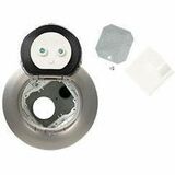 Wiremold 4IN UNWIRED PT ASSEMBLY SN - Poke Thru Assembly (4ATCSN)