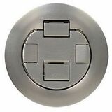 Wiremold 4IN COVER ASSEMBLY SURFACE SN - Poke Thru Cover - 5.62