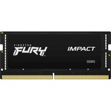 Kingston FURY Impact 32GB DDR5 SDRAM Memory Module - For Notebook - 32 GB (1 x 32GB) - DDR5-5600/PC5-44800 DDR5 SDRAM - 5600 MHz Dual-rank Memory - CL40 - 1.10 V - Non-ECC - Unbuffered - 262-pin - SoDIMM - Lifetime Warranty