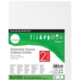 Dixon Canvas Panel - Painting - 16" (406.40 mm)Width x 20" (508 mm)Length - 2 / Pack - White