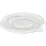 Eco Guardian 16 oz Wide Mouth Bowl Lids - Microwave Safe - Clear - 50 / Pack