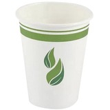 Eco Guardian 12 oz Compostable PLA Lined Hot Drink Paper Cups - 50 / Pack - Hot Drink, Cold Drink, Beverage, Restaurant, Coffee Shop, Breakroom, Lobby