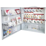 First aid central 2-25 Workers CSA Type 2 Basic Small - 28 x Piece(s) For 25 x Individual(s) - 16.50" (419.10 mm) Height x 15.75" (400.05 mm) Width x 5.50" (139.70 mm) Depth - Metal Case