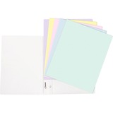 Geocan Fastener Folder - Cardboard - Pastel - 1 Each