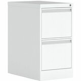 Offices To Go MVL25 File Cabinet - 15" x 25"29" - 2 x File Drawer(s) - Finish: White