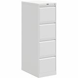 Offices To Go MVL25401 File Cabinet - File - Key Lock, Ball-bearing Suspension, Durable - White