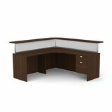Heartwood Outlines Reception Desk - Evening Zen - Layout 1B