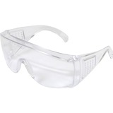 Kleenguard Unispec II Visitor Safety Glasses - Recommended for: Eye - Impact Resistant - UVA, UVB, UVC Protection - Polycarbonate - Clear - 50 / Box