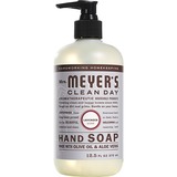 Mrs. Meyer's Lavender Liquid Hand Soap - Lavender Scent - 370 mL - Dirt Remover, Grime Remover - Hand - Refillable, Cruelty-free, Phthalate-free, Paraben-free, Sulfate-free, Non-drying - 1 Each