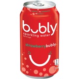 bubly Sparkling Water Strawberry - Ready-to-Drink - 355 mL - 12 Can / Box