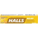 Halls Honey Lemon Cough Drops - Honey Lemon - 20 / Box