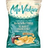 Miss Vickies Sea Salt & Malt Vinegar Potato Chips - Sea Salt & Vinegar - 40 g - 40 / Box