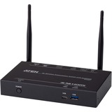 ATEN VP2021 4K Wireless Presentation Switch with Quad View - 3840 Ã 2160 - 4K, Full HD - 2160p4 x 2 - Speaker, Computer, Notebook, Whiteboard, Display, Projector - 1 x HDMI Out - 1 x VGA Out