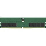 Kingston 32GB DDR5 SDRAM Memory Module - 32 GB - DDR5-5200/PC5-41600 DDR5 SDRAM - 5200 MHz Dual-rank Memory - CL42 - 1.10 V - Non-ECC - Unbuffered - 288-pin - DIMM - Lifetime Warranty