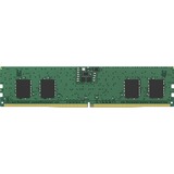 Kingston 8GB DDR5 SDRAM Memory Module - For Workstation - 8 GB - DDR5-5600/PC5-44800 DDR5 SDRAM - 5600 MHz Single-rank Memory - CL42 - 1.10 V - Non-ECC - Unbuffered - 288-pin - DIMM - Lifetime Warranty