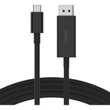 Belkin Connect USB-C To DisplayPort 1.4 Cable - 6.6 ft DisplayPort/USB-C Data Transfer Cable for Chromebook, MacBook, iPad Pro, Monitor, Projector, Tablet, TV, USB Device, Mobile Device - First End: 1 x USB Type C - Male - Second End: DisplayPort 1.4 1 x Digital Audio/Video - Male - 32.4 Gbit/s - Supports up to 7680 x 4320