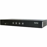 Raritan 4-port Single Head SecureSwitch, NIAP PP4.0 certificated, DP, support CAC