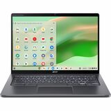 Acer Chromebook Spin 714 CP714-2W CP714-2W-56B2 14" Touchscreen Convertible 2 in 1 Chromebook - WUXGA - Intel Core i5 13th Gen i5-1335U - 8 GB - 256 GB SSD - English (US) Keyboard - Steel Gray