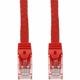 AddOn 10ft Red CAT 6 PVC Ethernet Cable Snagless Easy Boot RJ-45 M/M