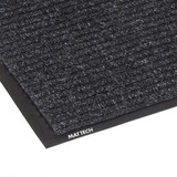 Mat Tech Floor Mat - Entrance - 48" (1219.20 mm) Length x 36" (914.40 mm) Width x 0.312" (7.92 mm) Thickness - Vinyl - Charcoal - 1Each