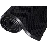 Mat Tech Mat-A-Dor Floor Mat - Indoor, Outdoor, Entrance - 39" (990.60 mm) Length x 32" (812.80 mm) Width x 0.63" (15.88 mm) Thickness - Rubber - Black