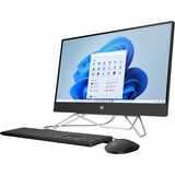 HP 24-cb0000 24-cb0072ds All-in-One Computer - Intel Pentium Silver J5040 - 8 GB - 256 GB SSD - 23.8" Full HD Touchscreen - Desktop - Jet Black - Refurbished