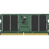 Kingston 32GB DDR5 SDRAM Memory Module - For Notebook - 32 GB - DDR5 5200/PC5-41600 DDR5 SDRAM - 5200 MHz Dual-rank Memory - CL42 - 1.10 V - Non-ECC - Unbuffered - 262-pin - SoDIMM - Lifetime Warranty