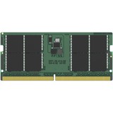 Kingston 32GB DDR5 SDRAM Memory Module - For Notebook - 32 GB - DDR5-5600/PC5-44800 DDR5 SDRAM - 5600 MHz Dual-rank Memory - CL46 - 1.10 V - Non-ECC - Unbuffered - 262-pin - SoDIMM - Lifetime Warranty