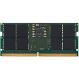 Kingston 16GB DDR5 SDRAM Memory Module - For Notebook - 16 GB - DDR5-5600/PC5-44800 DDR5 SDRAM - 5600 MHz Single-rank Memory - CL46 - 1.10 V - Non-ECC - Unbuffered - 262-pin - SoDIMM - Lifetime Warranty