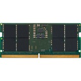 Kingston ValueRAM 16GB DDR5 SDRAM Memory Module - For Notebook - 16 GB - DDR5-5200/PC5-41600 DDR5 SDRAM - 5200 MHz Single-rank Memory - CL42 - 1.10 V - Non-ECC - Unbuffered - 262-pin - SoDIMM - Lifetime Warranty