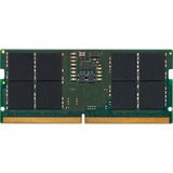 Kingston ValueRAM 32GB (2 x 16GB) DDR5 SDRAM Memory Kit - For Notebook, Desktop PC - 32 GB (2 x 16GB) - DDR5-5200/PC5-41600 DDR5 SDRAM - 5200 MHz Single-rank Memory - CL42 - 1.10 V - Retail - Non-ECC - Unbuffered - 262-pin - SoDIMM - Lifetime Warranty