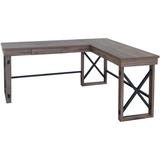 LYSDK100LRGK - LYS L-Shaped Industrial Desk