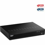 TRENDnet 8-Channel UHD PoE NVR, H.264/H.265 4K (8MP), Up to 12TB Storage (HDD Not Included), Supports one 4K Camera Channel, 8 PoE ports, 80W PoE Power Budget, Rackmount Design, 240fps, TV-NVR1508