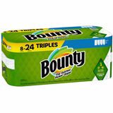 Bounty Select-A-Size Paper Towels - 8 Triple Roll = 24 Regular
