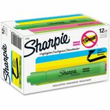 Sharpie Highlighter - Tank - Chisel Marker Point Style - Fluorescent Green